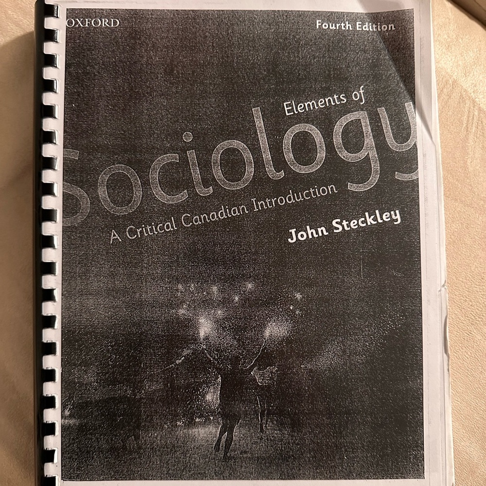 Element of Sociology (4th edition)